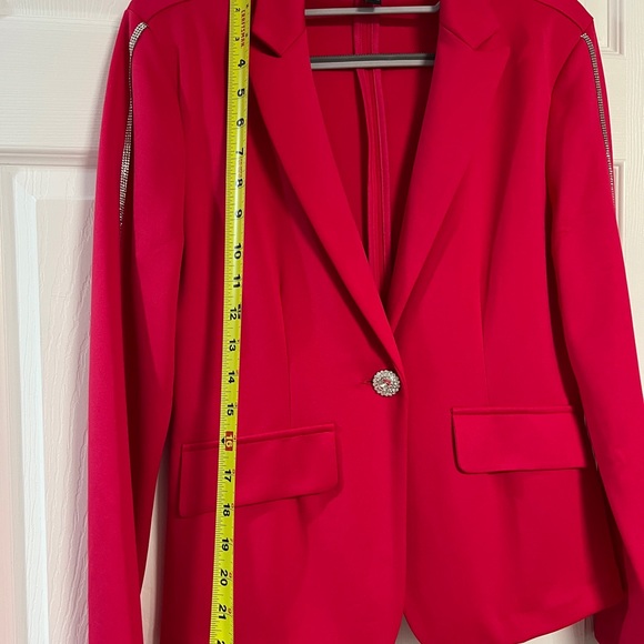 Hot pink / ❤️BLING ❤️ Barbie pink jacket blazer / price drop due to snag! 😱 - Picture 11 of 13